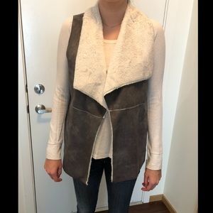 Lost April Faux Fur Vest